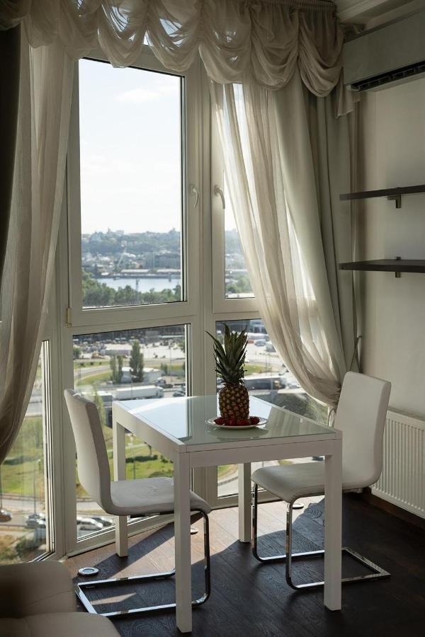 Exquisite Panoramic Views Apartment Dnipro Embankment 基輔 外观 照片